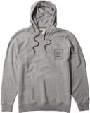 VISSLA CREATORS ECO FLEECE PO HOODIE - GREY HEATHER - SALE