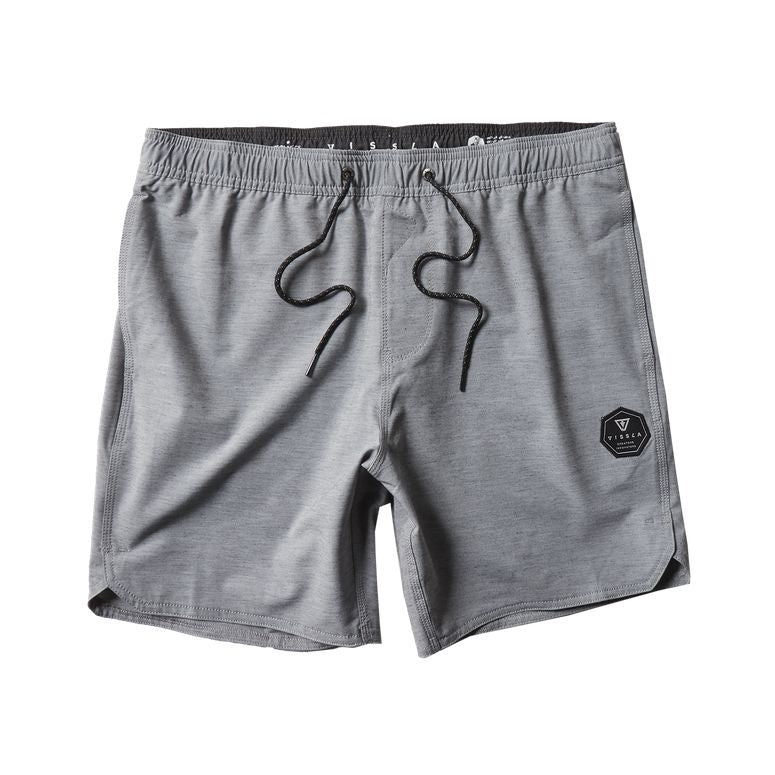 VISSLA BREAKERS 16.5" ECOLASTIC BOARDSHORTS - CHARCOAL