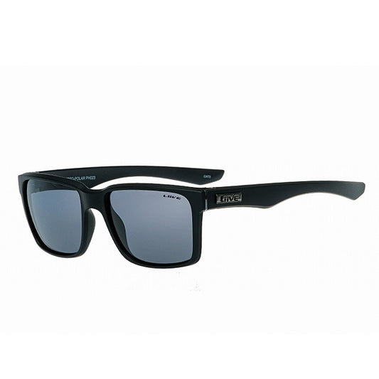 LIIVE MOTO POLAR MATT BLACK SUNGLASSES