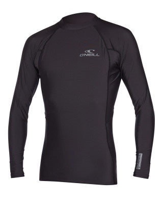 ONEILL BASIC SKINS L/S CREW BLACK - PERFORMANCE FIT -