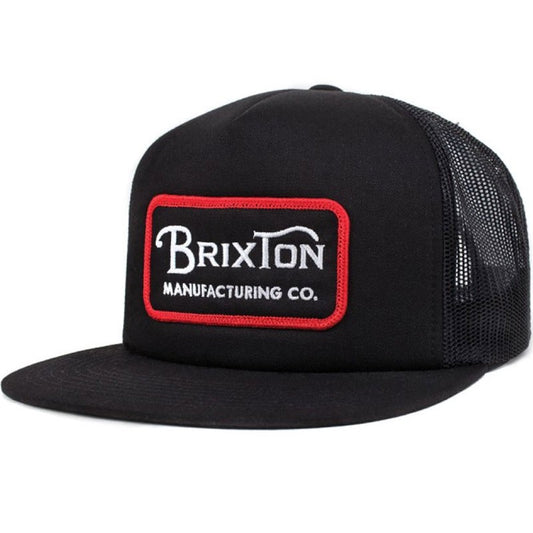 GRADE MESH TRUCKER STYLE CAP - BLACK