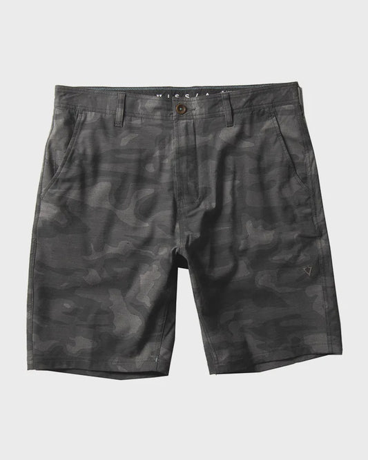 VISSLA CANYONS HYBRID 18.5" WALK SHORTS - BLACK CAMO