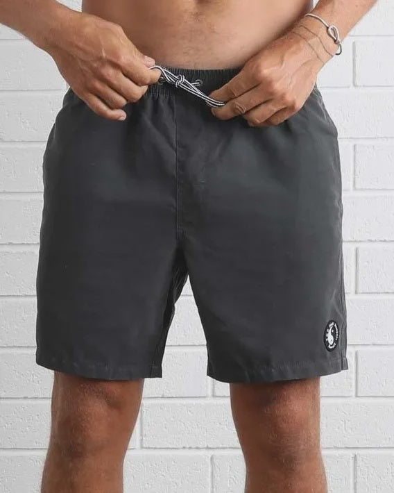 TOWN & COUNTRY OG BEACH SHORT - BLACK