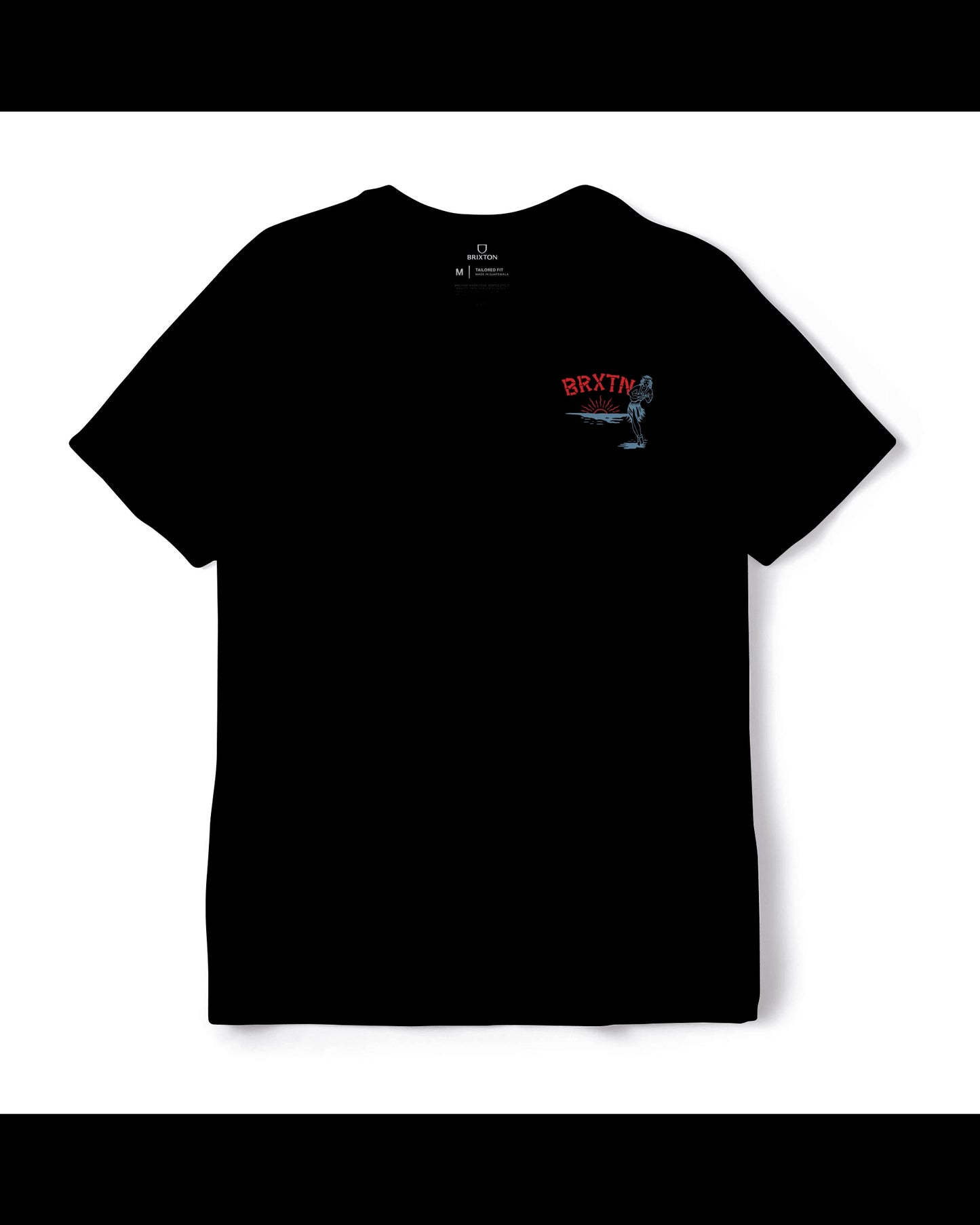 BRIXTON GOOD TIME S/S TLRT - BLACK