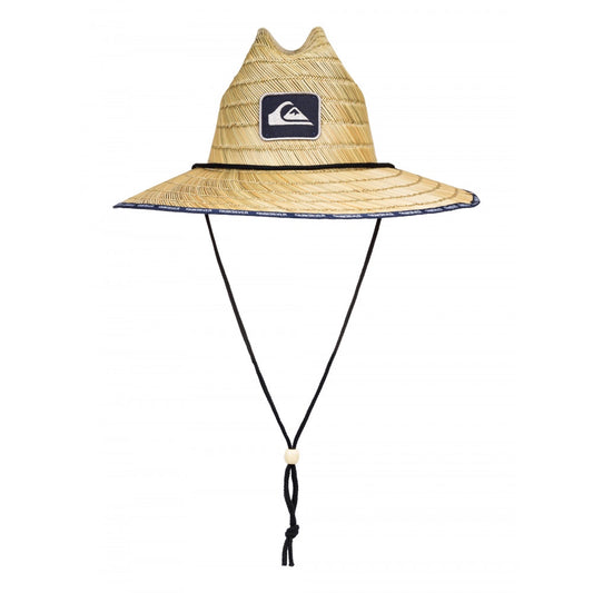 QUIKSILVER MENS DREDGED STRAW LIFEGUARD HAT