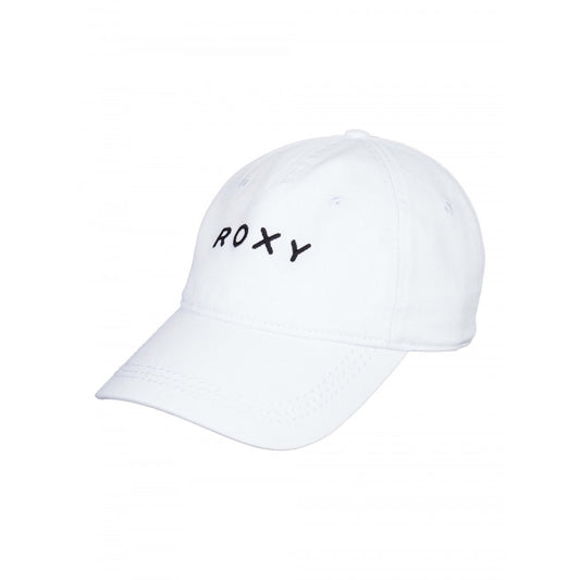 ROXY DEAR BELIEVER LOGO COLOUR CAP - WHITE