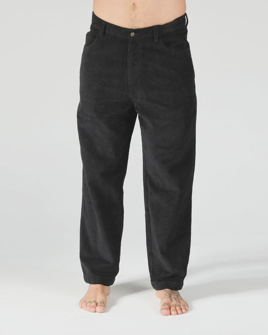 T&C CAR PARK CORD PANT - BLACK