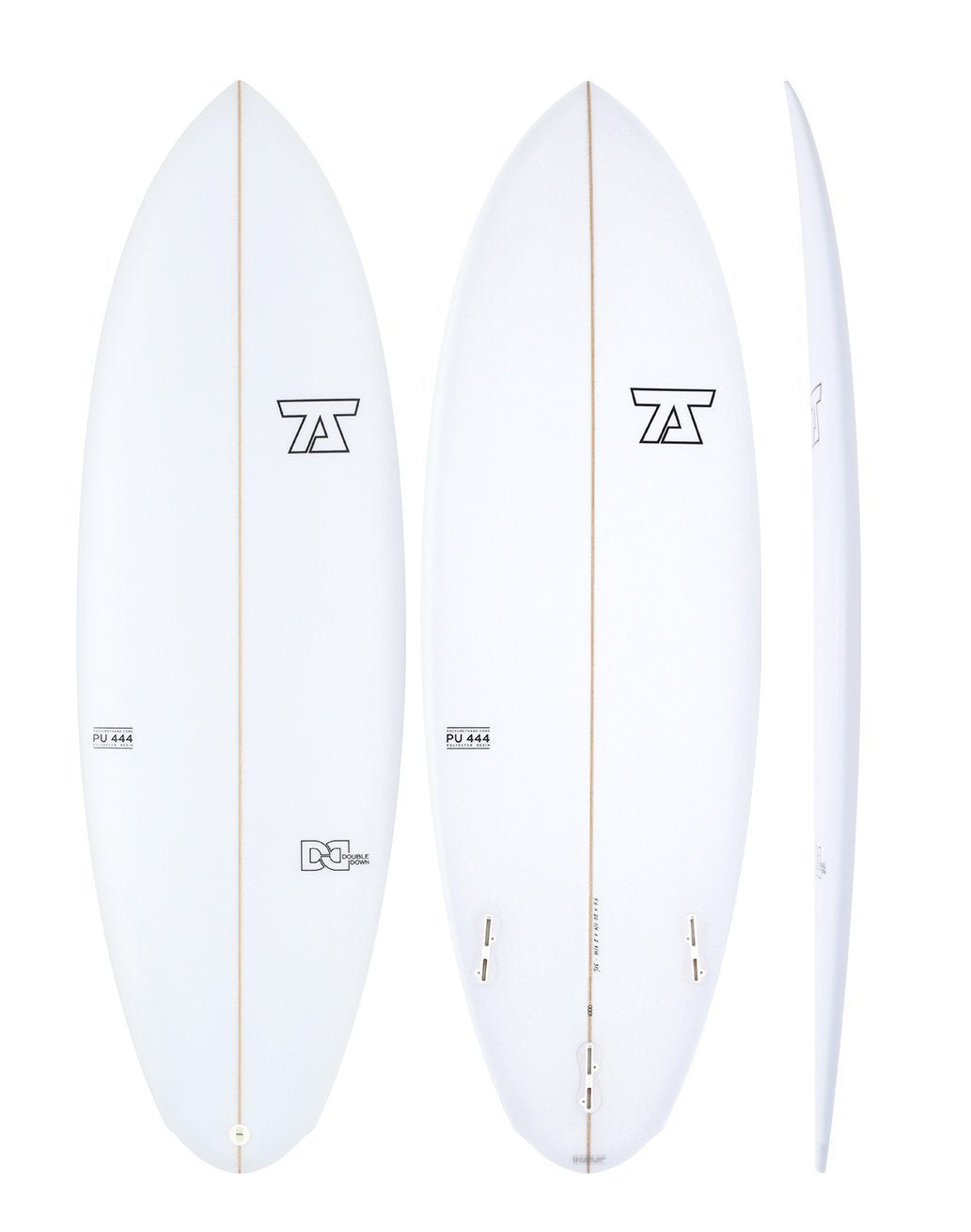 DOUBLE DOWN 7S  SURFBOARD - HYBRID DIAMOND TAIL