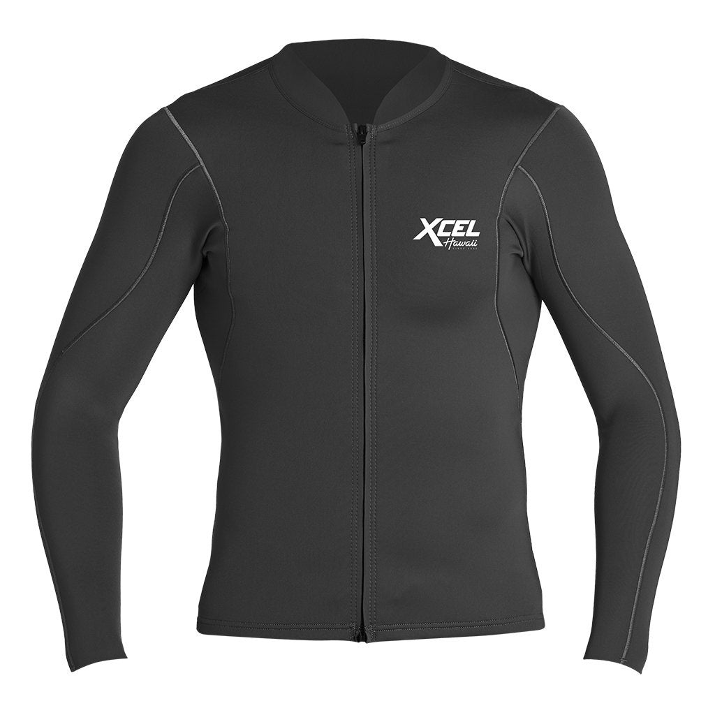 XCEL AXIS LONG SLEEVE FRONT ZIP 1/0.5MM JACKET : MN16NAX9