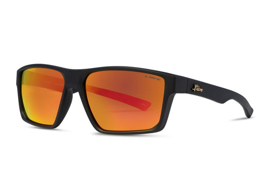 LIIVE LOB POLAR MIRROR MATT BLACK SUNGLASSES