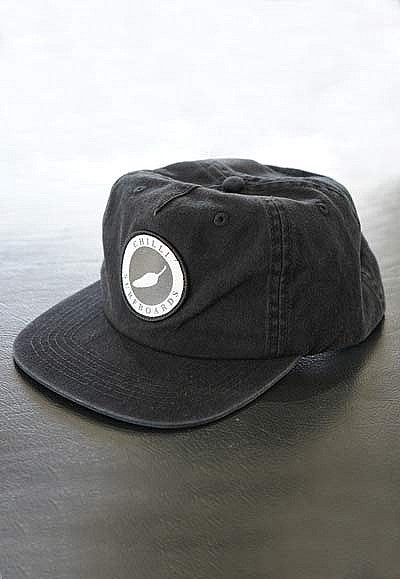 CHILLI SURFBOARD MENS STAMP CAP - BLACK