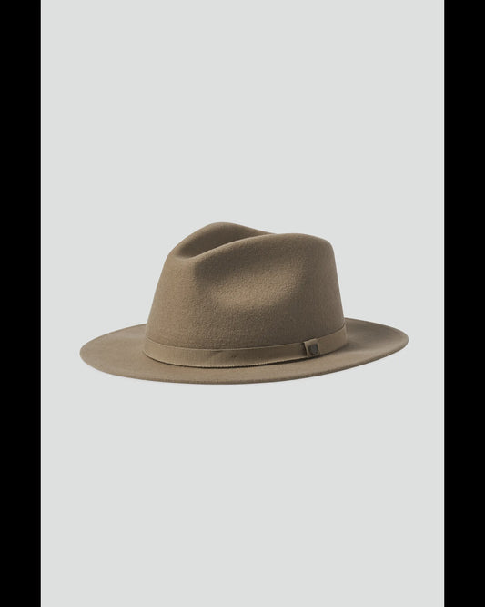 BRIXTON MESSER PACKABLE FEDORA - SAND