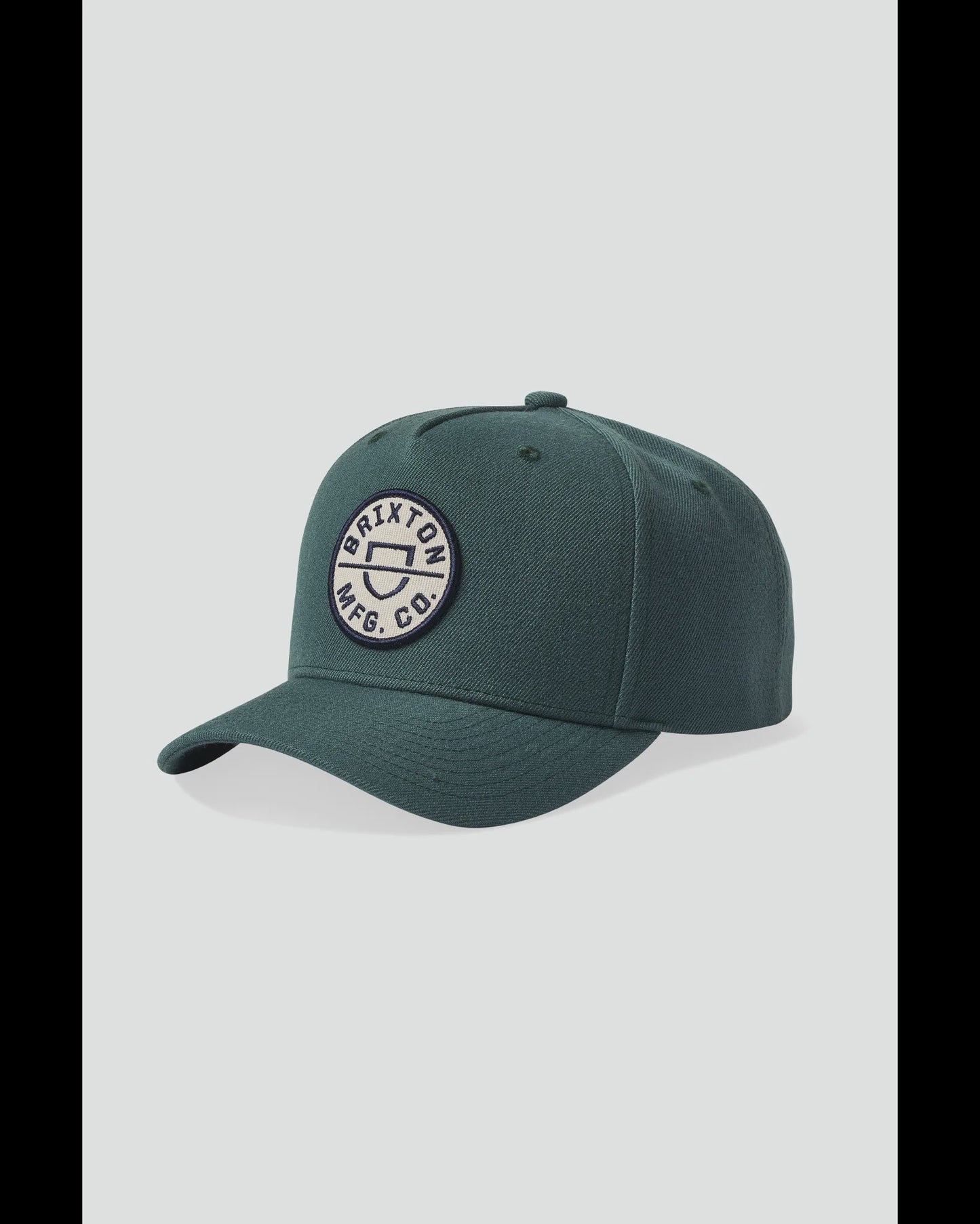 BRIXTON CREST C MP SNAPBACK - SPRUCE