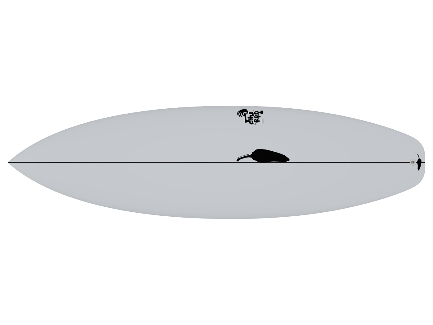 CHILLI CHURRO SURFBOARD -  SMALL WAVE - SQUASH