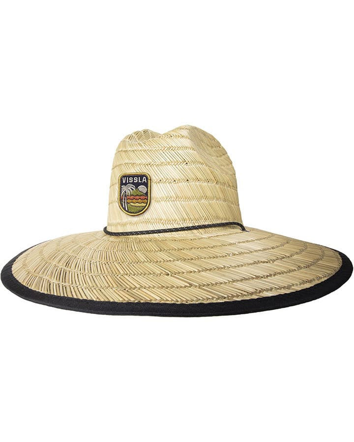 VISSLA OUTSIDE SETS LIFE GUARD MENS STRAW HAT