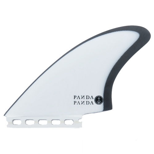 CAPTAIN FIN PANDA KEEL (SINGLE TAB)-BLACK/WHITE