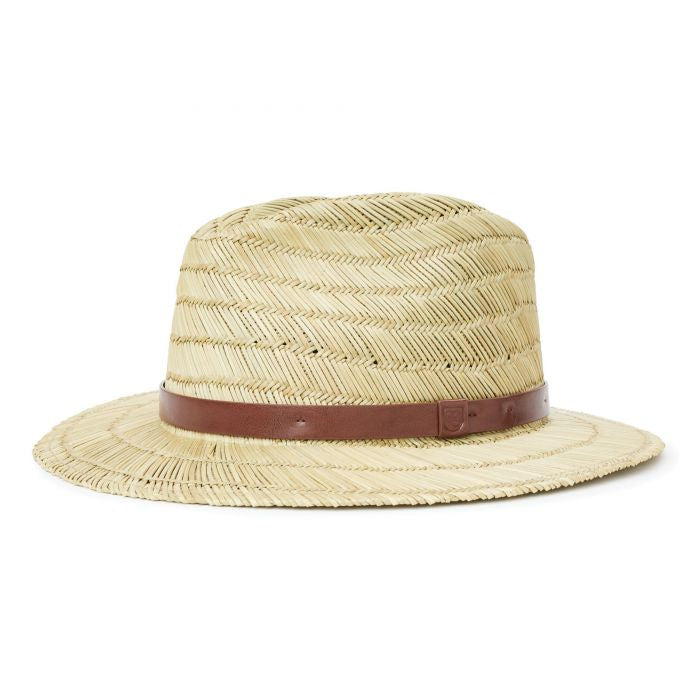 BRIXTON MESSER FEDORA STRAW HAT