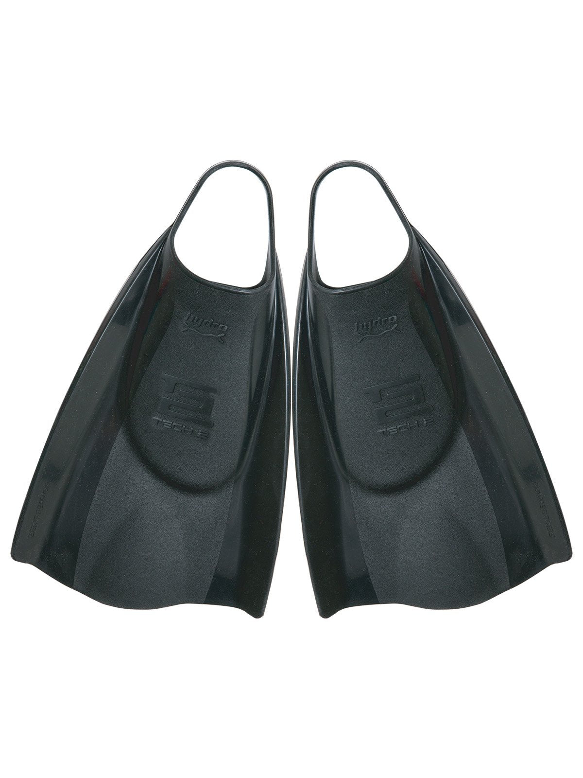 HYDRO TECH 2 - BODY SURF / SWIM FINS - BLACK