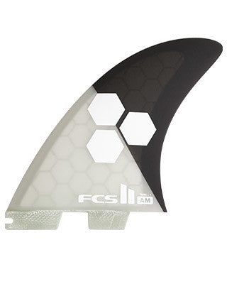 FCS II AM PC Twin+1 FIN SET : Black Clear