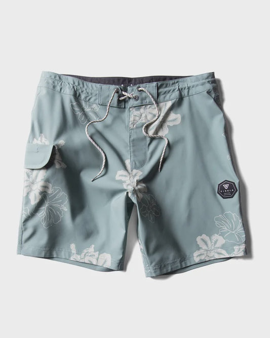 BYEBISCUS 17.5" BOARDSHORT - LIGHT SAGE