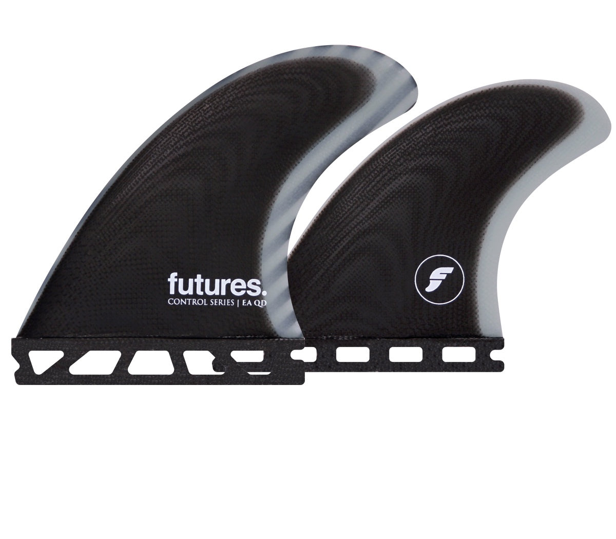 FUTURES EA CONTROL SERIES FIBERGLASS QUAD - BLK/GREY