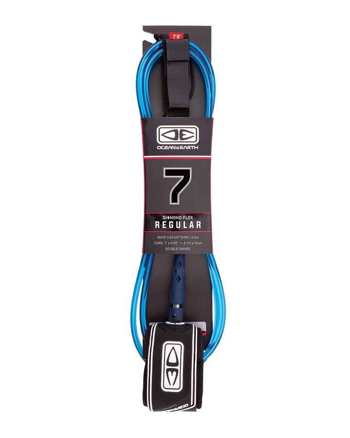 OCEAN & EARTH DIAMOND FLEX SURF LEASH 7 FT - REGULAR