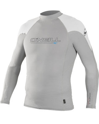 O'NEILL OZONE TECH L/S CREW - LUNAR WHITE BLACK