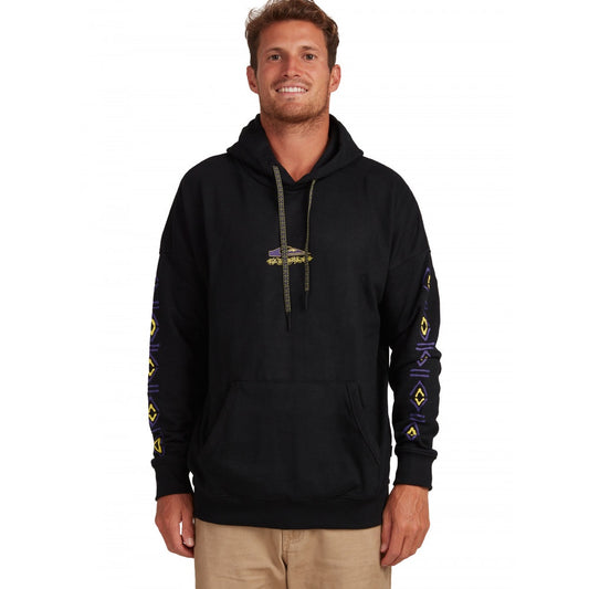 QUIKSILVER MENS ORIGINALS (OG) TRIBAL ORGANIC HOODIE