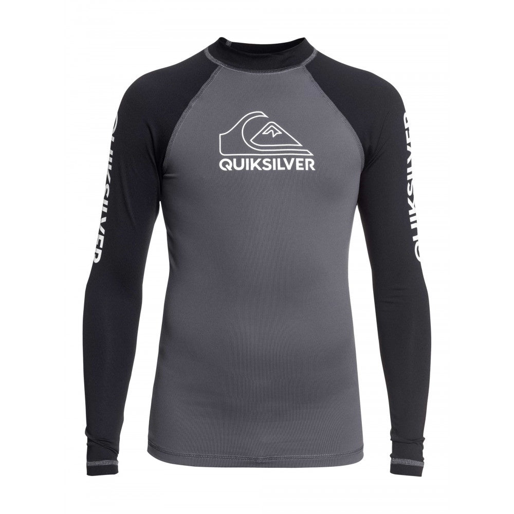 QUIKSILVER BOYS 8-16 ON TOUR LONG SLEEVE UPF 50 RASH VEST