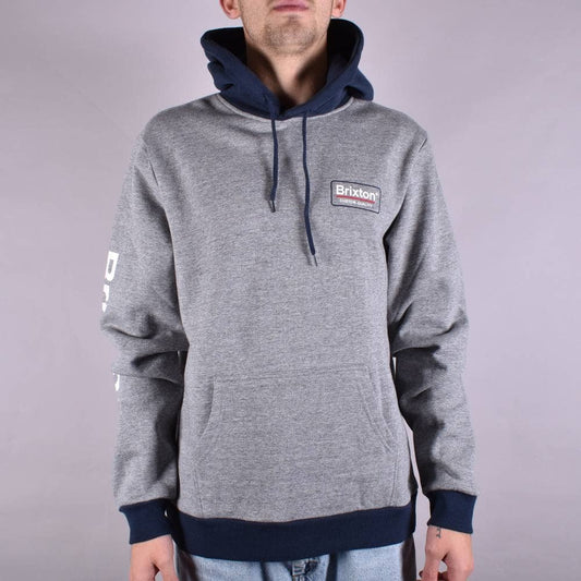 SALE NO RETURNS - BRIXTON PALMER II INTL HOODIE - Clearance No Returns