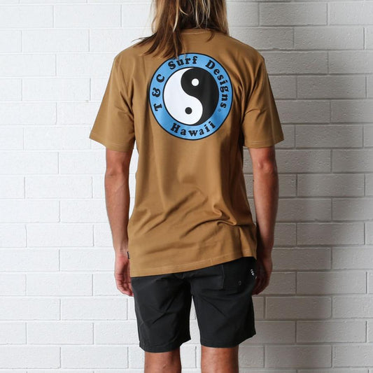 T&C OG LOGO MENS TEE - OLD GOLD