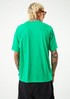 AFENDS PROGRAMMED RECYCLED RETRO  TSHIRT - FOREST