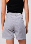 AFENDS SHELBY ATTENTION ORGANIC CORDUROY SHORTS - GREY - $100 TO $70
