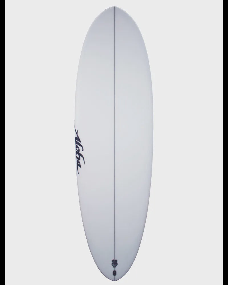 ALOHA FUN DIVISION MID LENGTH - THRUSTER - PU SURFBOARD