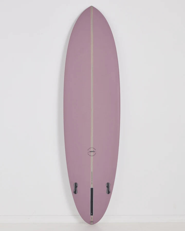 ALOHA MID LENGTH 2+1 SURFBOARD - PU GLASS - LAVENDER