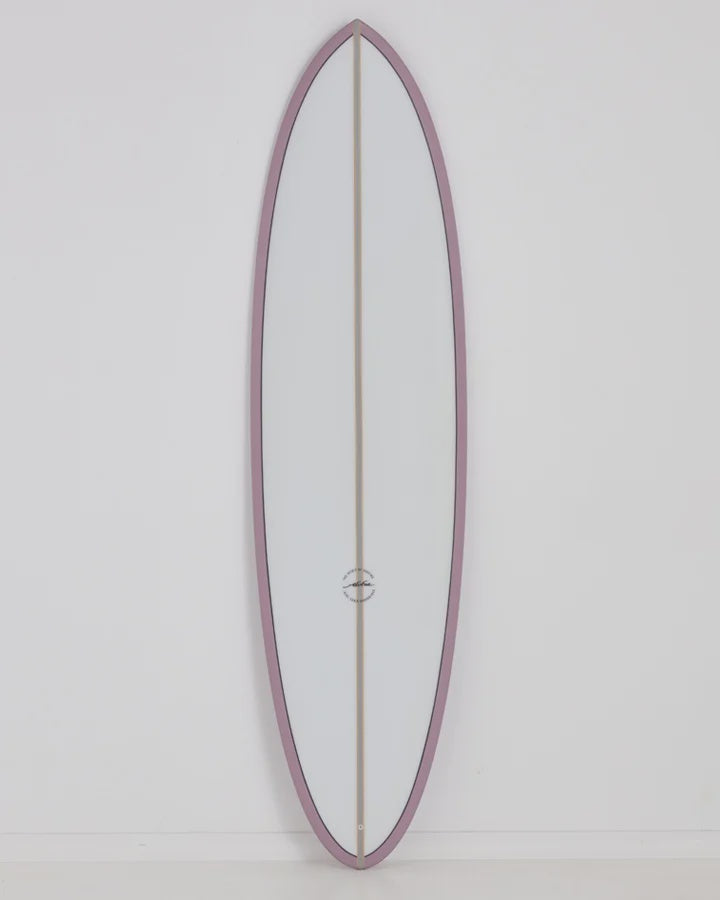 ALOHA MID LENGTH 2+1 SURFBOARD - PU GLASS - LAVENDER