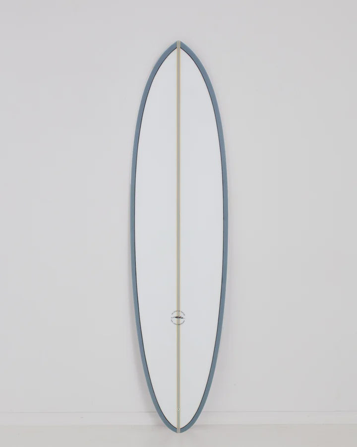 ALOHA MID LENGTH 2+1 SURFBOARD - PU GLASS - STEEL