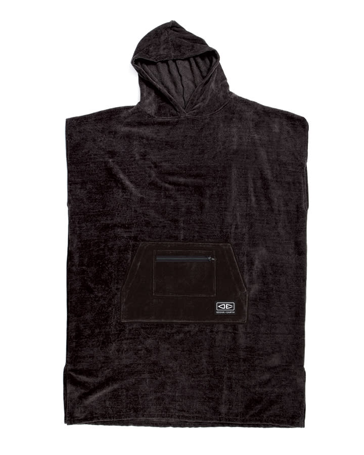 OCEAN & EARTH LIGHT WEIGHT HOODED PONCHO TOWEL - ADULT MIXED COLOURS