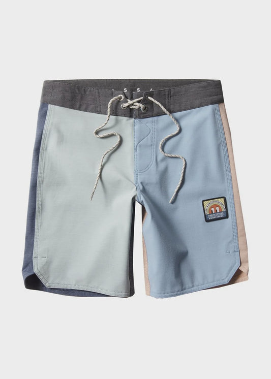 VISSLA SOLID SETS 13" KIDS BOARDSHORTS - MULTI