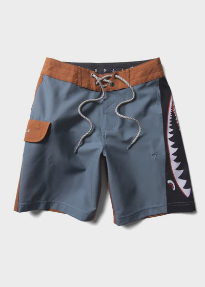 VISSLA WARBIRD 17" BOYS BOARDSHORT - OXD - SALE $45