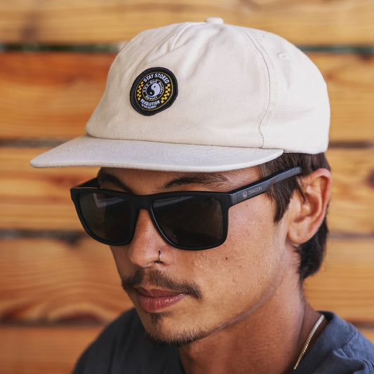 T&C BANZAI SNAP BACK MENS CAP - WASHED BONE