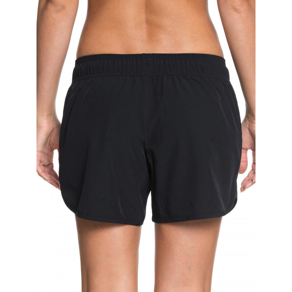 ROXY BASIC 5 INCH BLACK WOMENS BOARD SHORTS