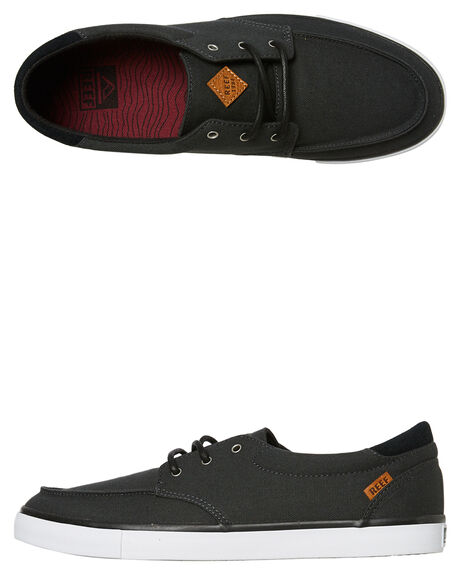 REEF DECKHAND 3 MENS SHOES - BLACK