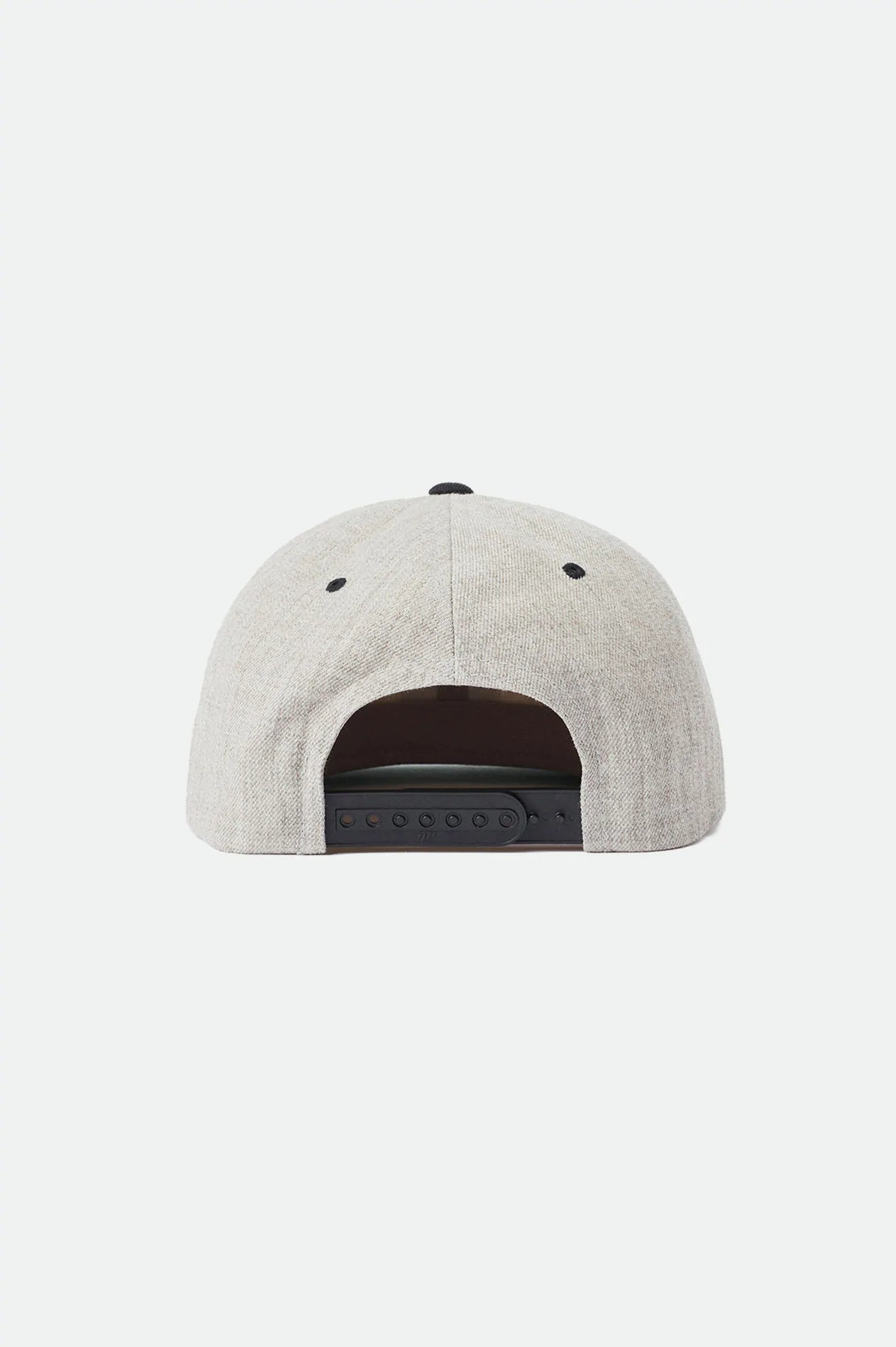 BRIXTON ALPHA SQUARE MP SNAPBACK - HEATHER GREY/BLACK