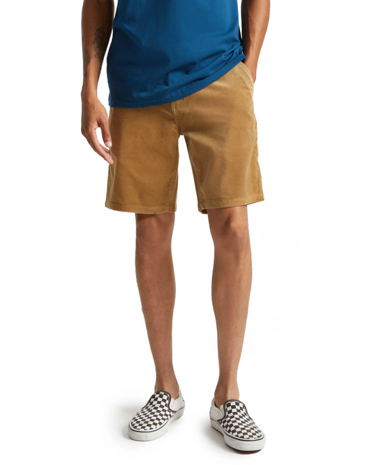 BRIXTON CHOICE CHINO SHORT - KHAKI CORD