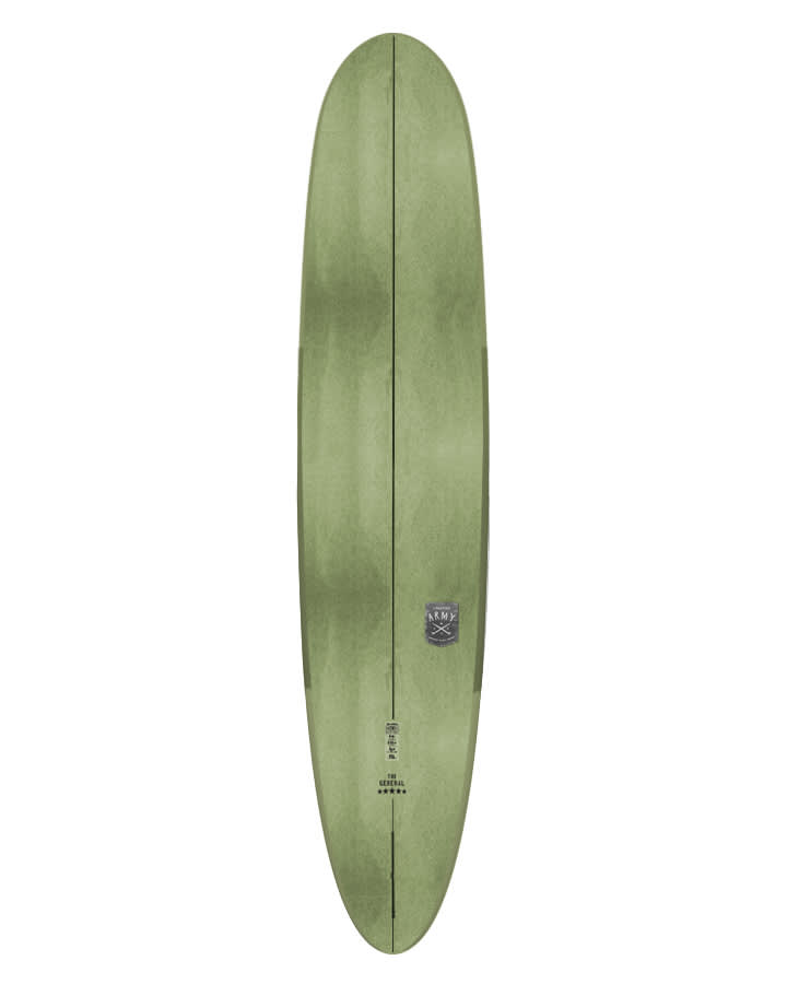 CREATIVE ARMY EPOXY SOFT LONG BOARDS - OLIVE