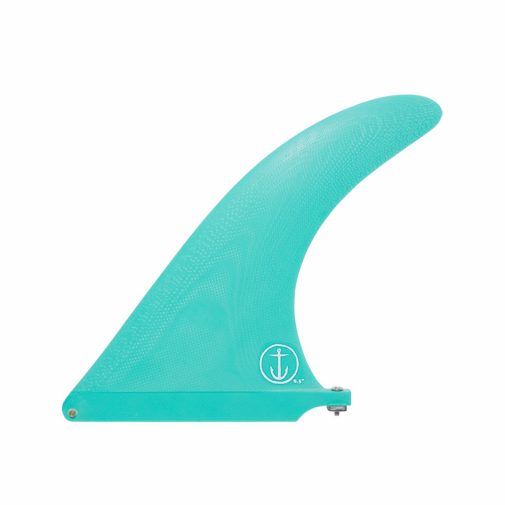 CAPTAIN FIN RAKED  LONGBOARD FIN  8"-10"