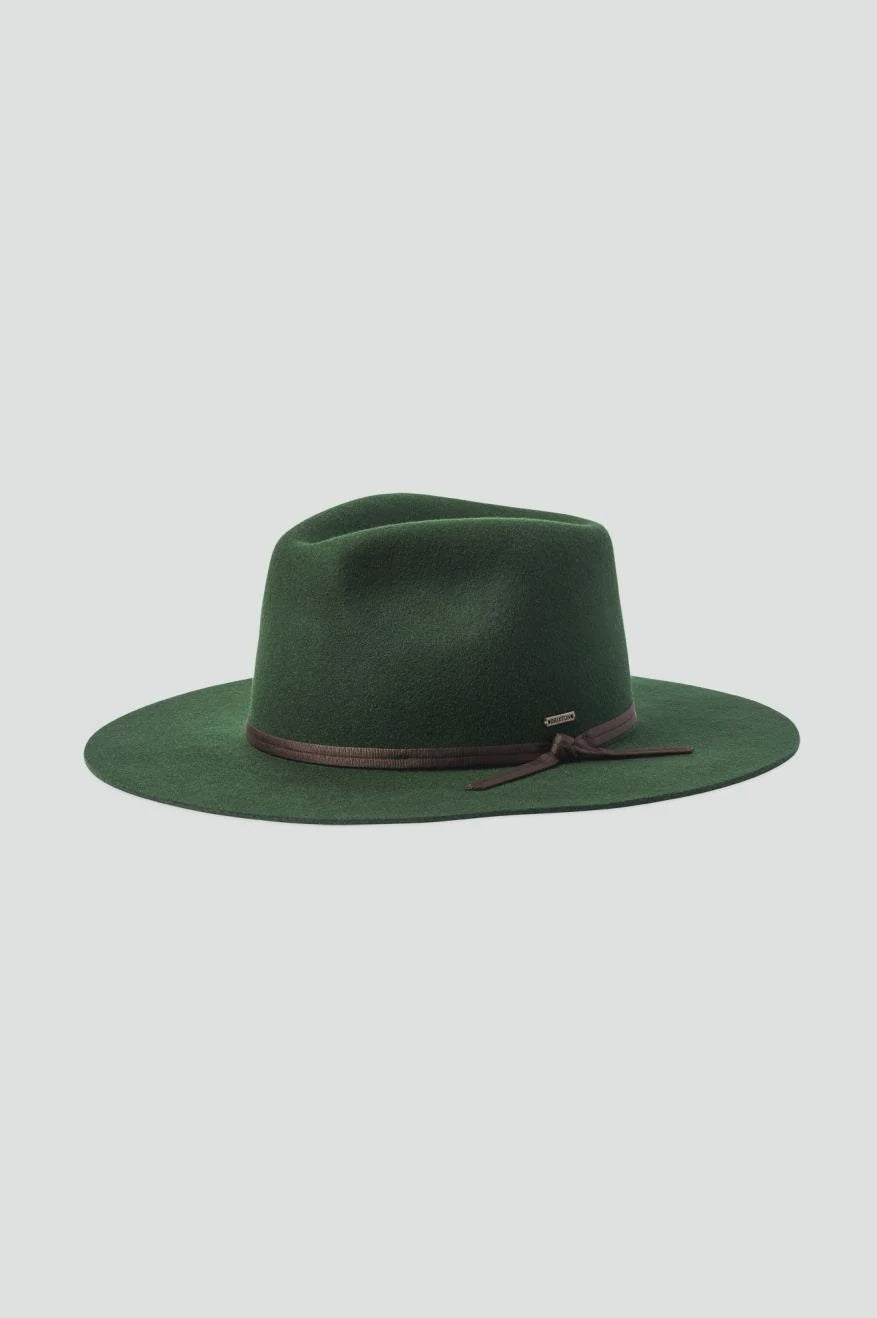 BRIXTON COHEN COWBOY HAT - MOSS