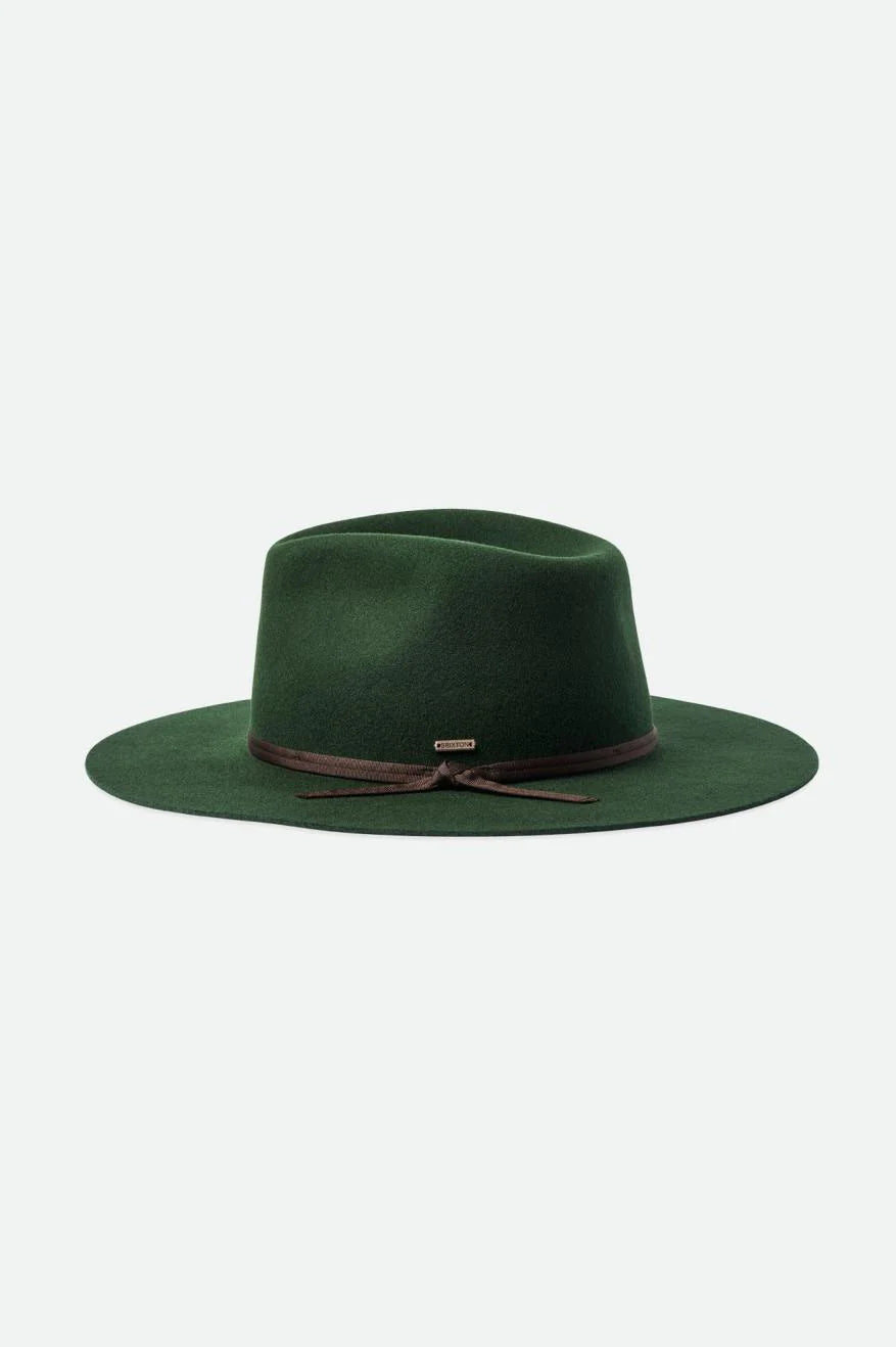 BRIXTON COHEN COWBOY HAT - MOSS