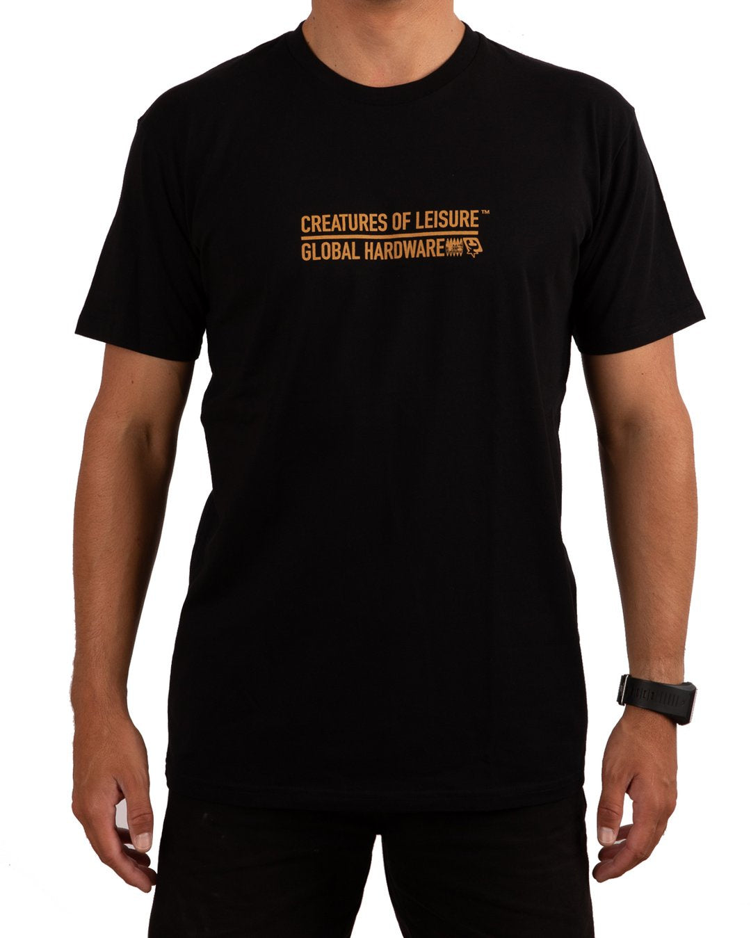 CREATURES GLOBAL HARDWARE TEE - BLACK